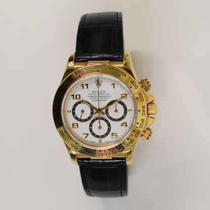 Rolex Daytona White Arabic Dial 16518 (1999)