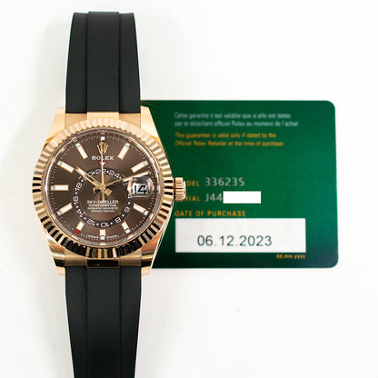 Rolex Sky-Dweller Chocolate Dial 336235 (2023)