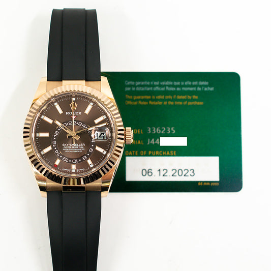 Rolex Sky-Dweller Chocolate Dial 336235 (2023)