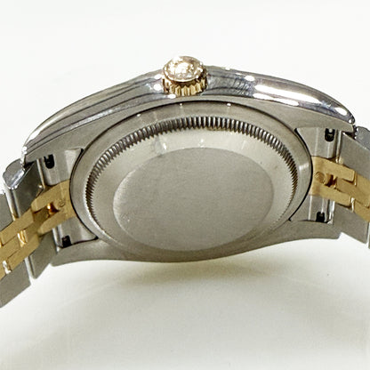 Rolex Datejust 36mm Champagne Jubilee Diamond Dial 116233G (2010)