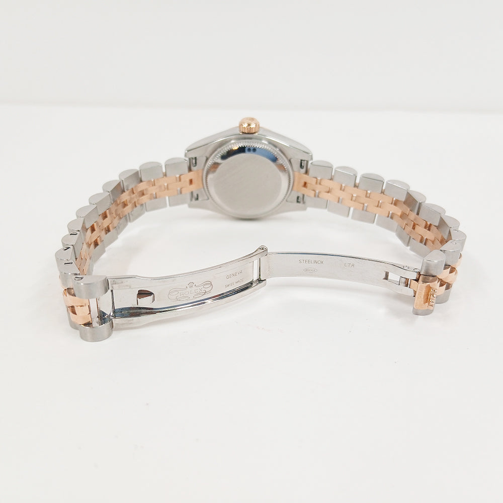 Rolex Datejust 26mm Chocolate Roman "VI" Diamond Dial 179171 (2013)