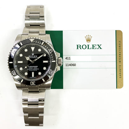 Rolex Submariner Black Dial 114060