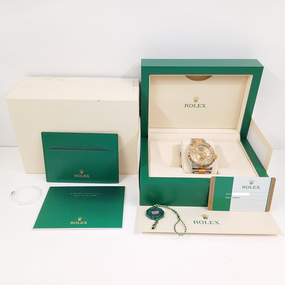 Rolex Sky-Dweller Champagne Dial 326933 (2018)