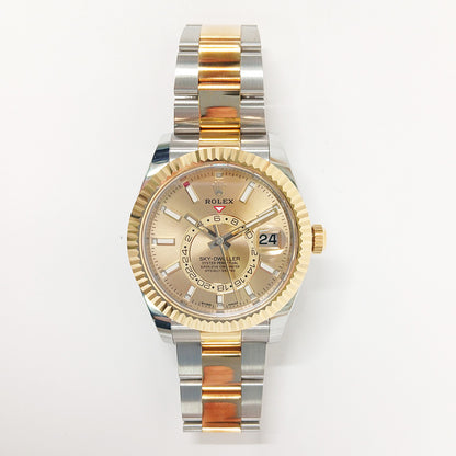 Rolex Sky-Dweller Champagne Dial 326933 (2018)