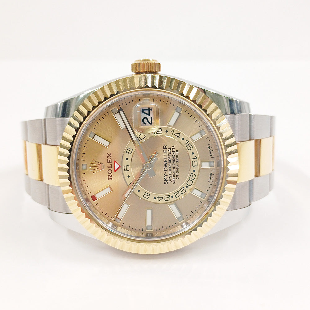 Rolex Sky-Dweller Champagne Dial 326933 (2018)