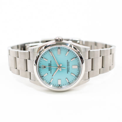 Rolex Oyster Perpetual 36mm Turquoise Dial 126000 (2025)
