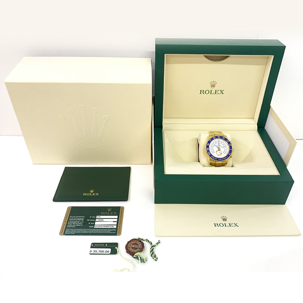 Rolex Yacht-Master II White Dial 116688