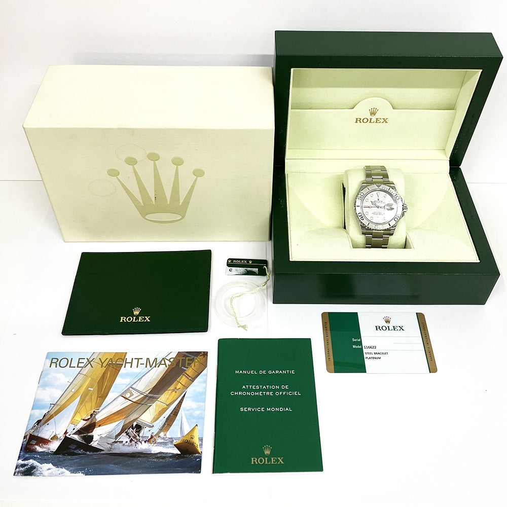 Rolex Yacht-Master Platinum Dial 116622