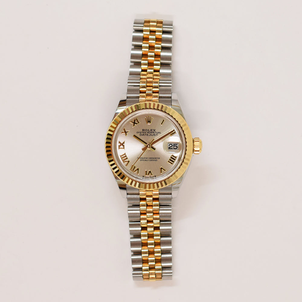 Rolex Lady Datejust 28mm Silver Roman Dial 279173 (2022)
