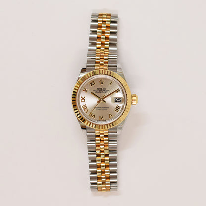 Rolex Lady Datejust 28mm Silver Roman Dial 279173 (2022)