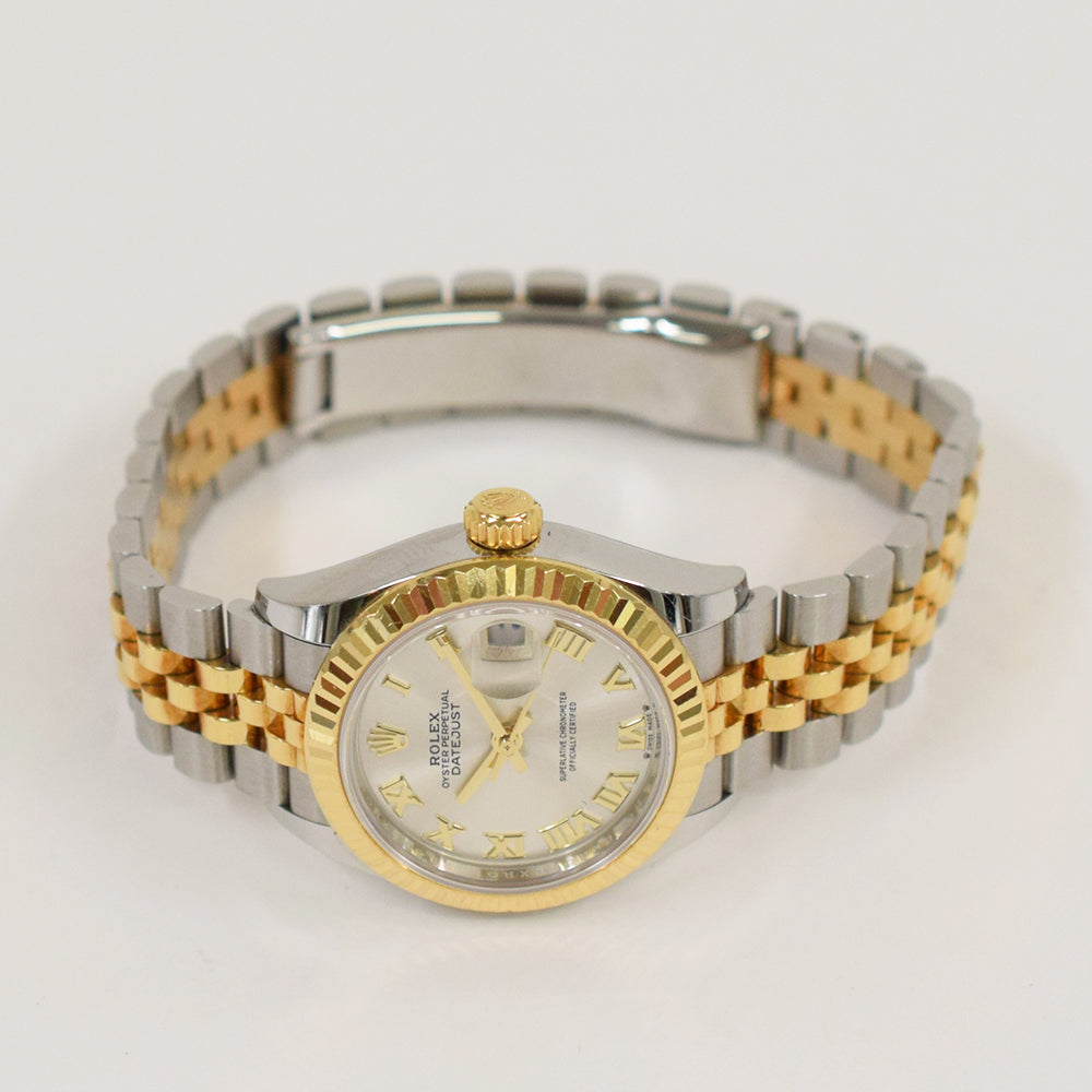 Rolex Lady Datejust 28mm Silver Roman Dial 279173 (2022)