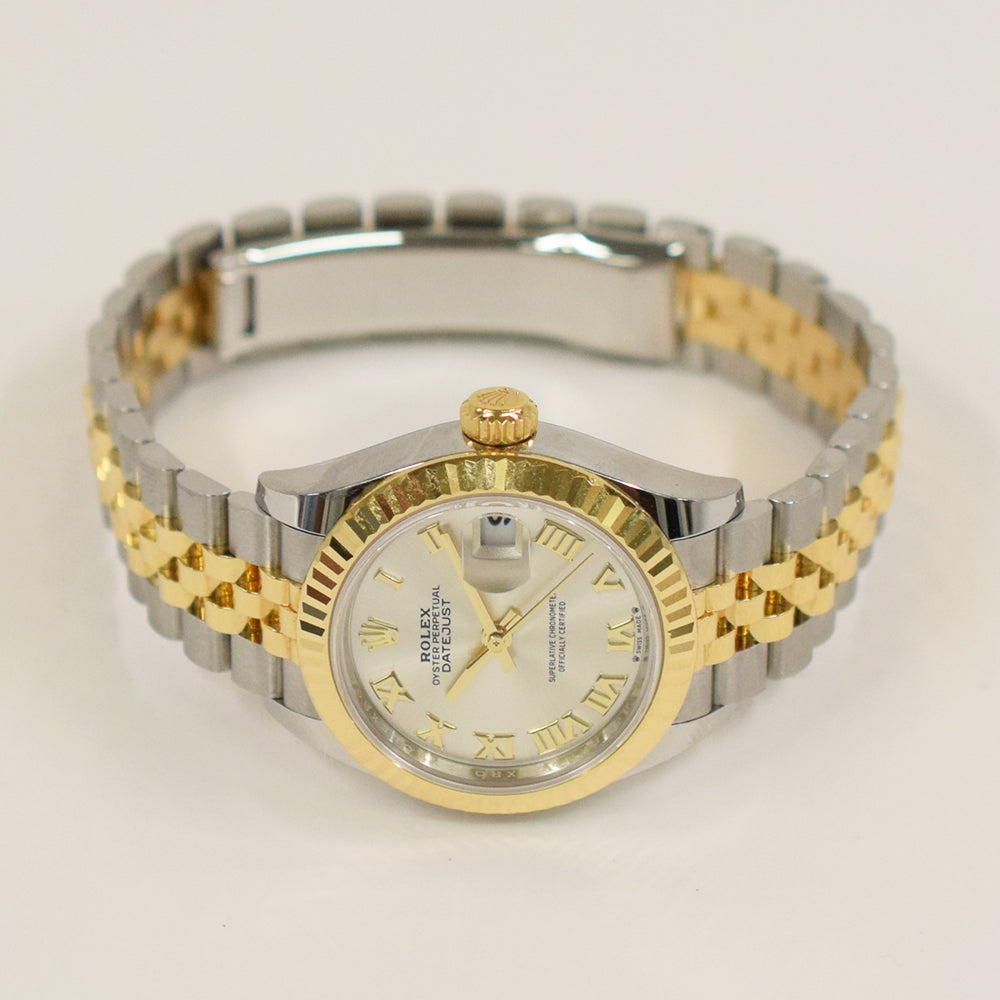 Rolex Lady Datejust 28mm Silver Roman Dial 279173 (2025)