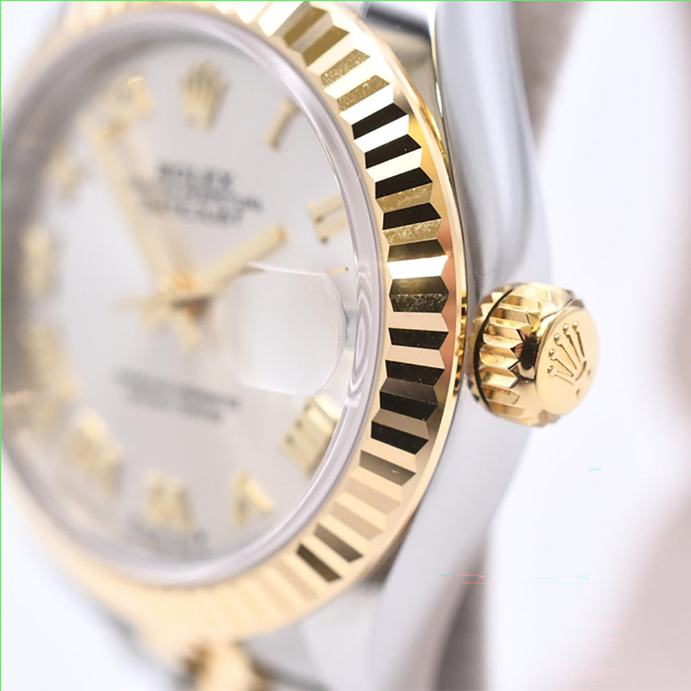 Rolex Lady Datejust 28mm Silver Roman Dial 279173 (2025)