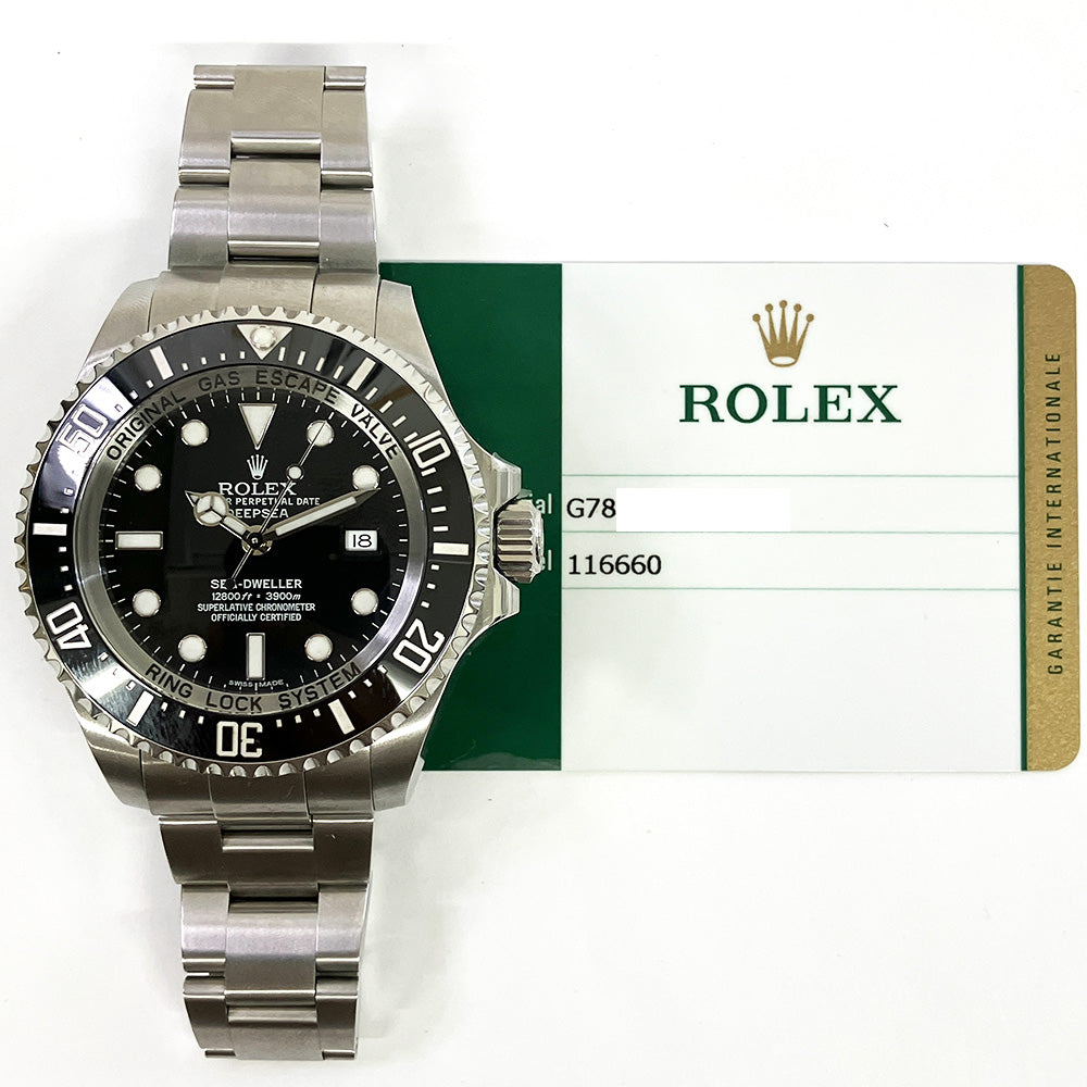 Rolex Sea Dweller Deep Sea 44mm Black Dial 116660