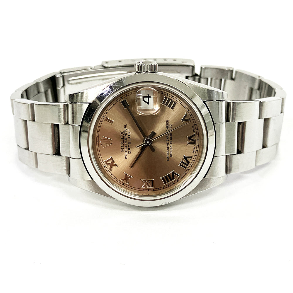 Rolex Datejust 31mm Pink Roman Dial 78240