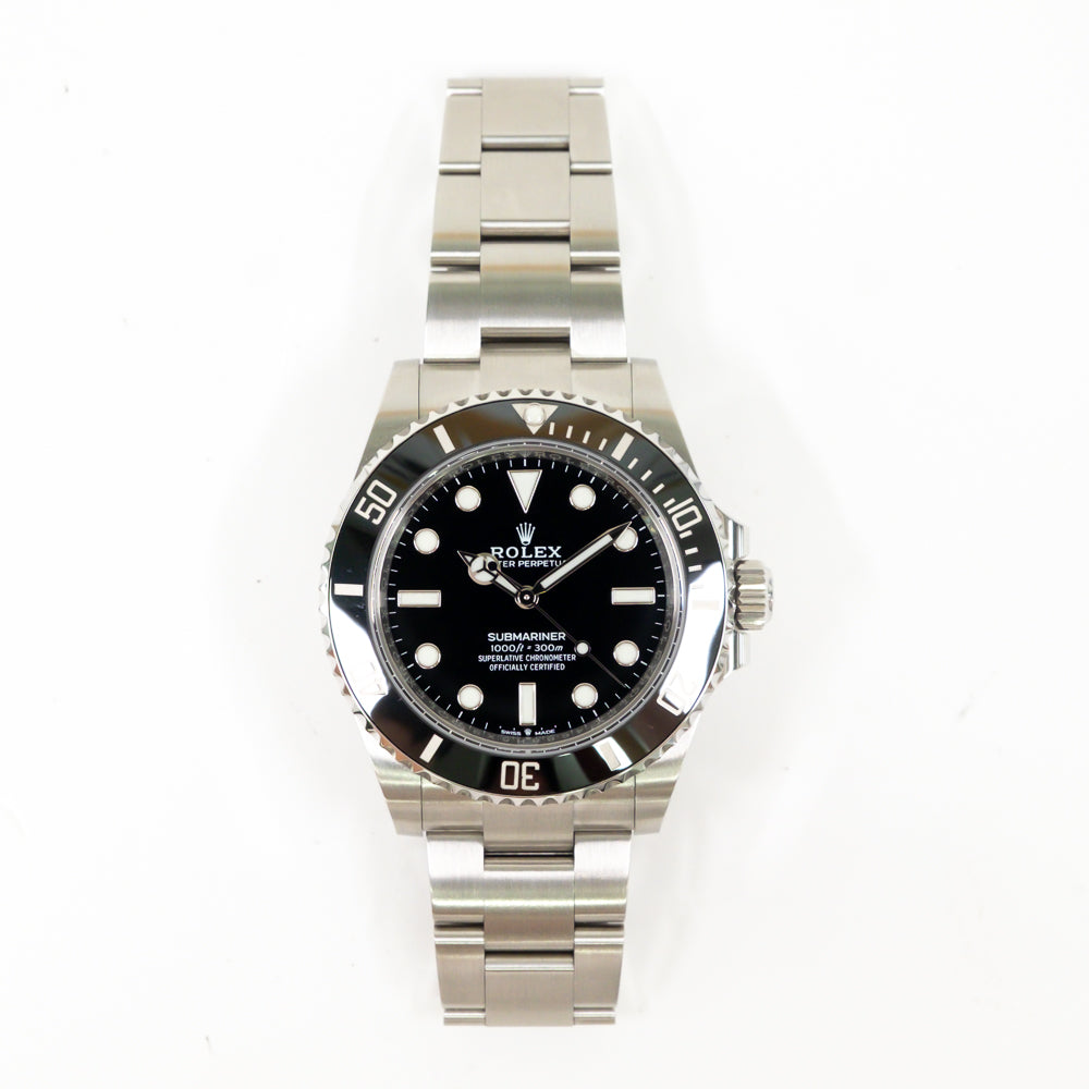 Rolex Submariner No Date 41mm Black Dial 124060 (2022)