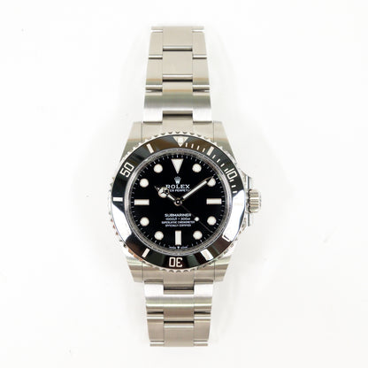 Rolex Submariner No Date 41mm Black Dial 124060 (2022)