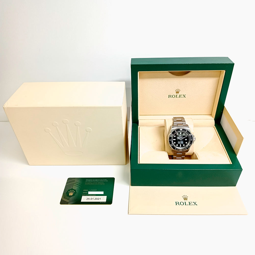 Rolex Sea Dweller Deep Sea 44mm Black Dial 126660 (2021)