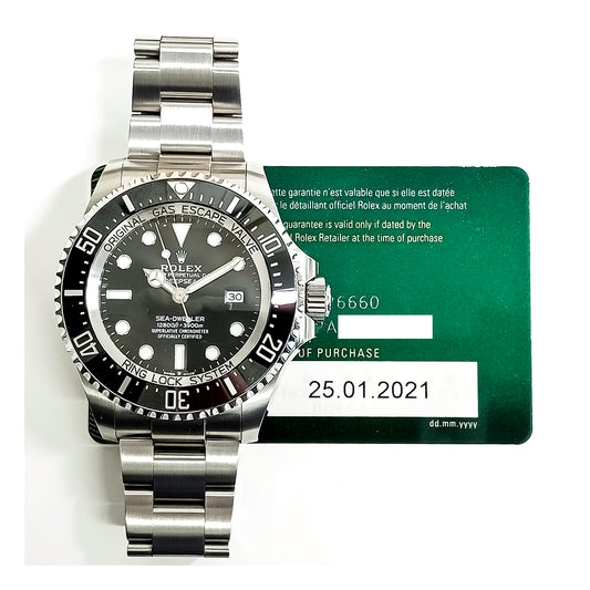 Rolex Sea Dweller Deep Sea 44mm Black Dial 126660 (2021)