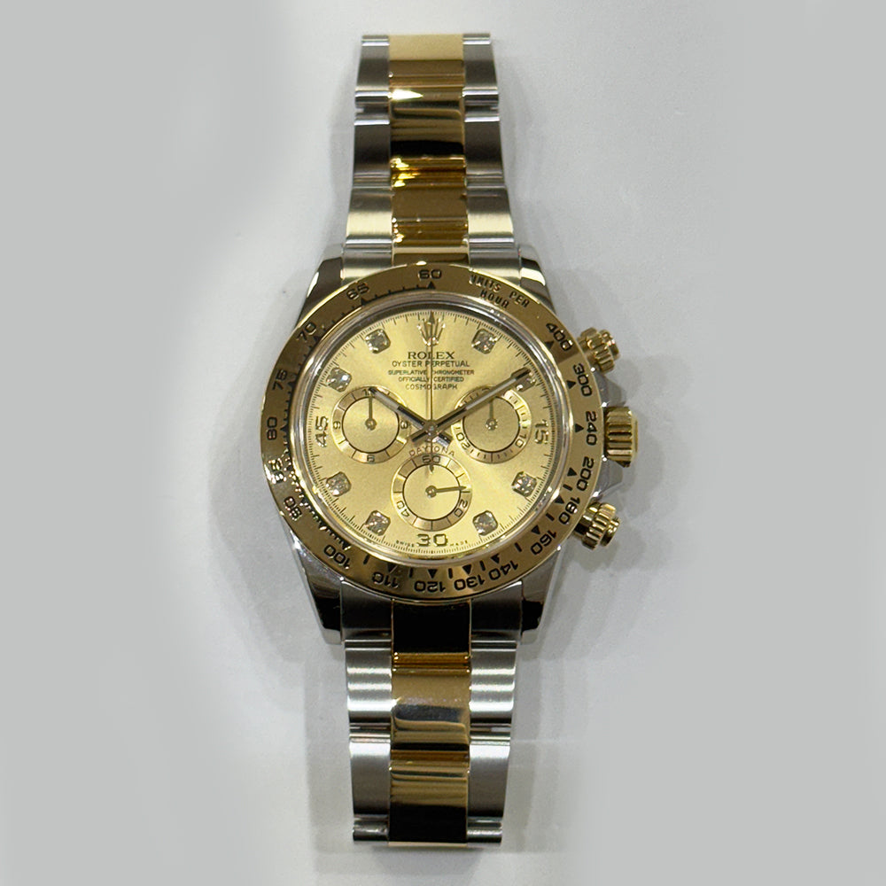 Rolex Daytona Champagne Diamond Dial 116503G (2020)
