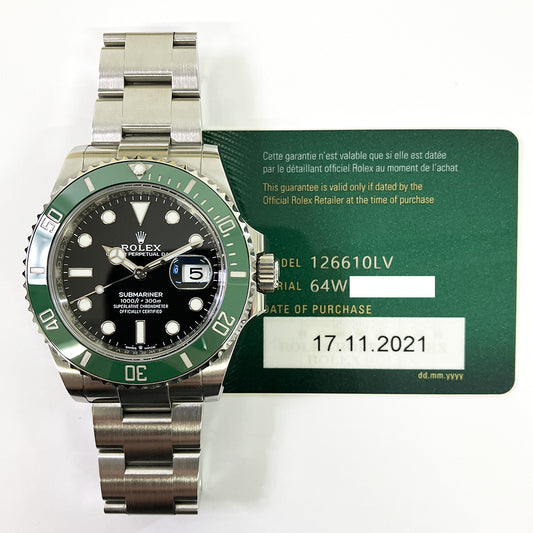 Rolex Submariner Date 41mm Starbucks Dial 126610LV