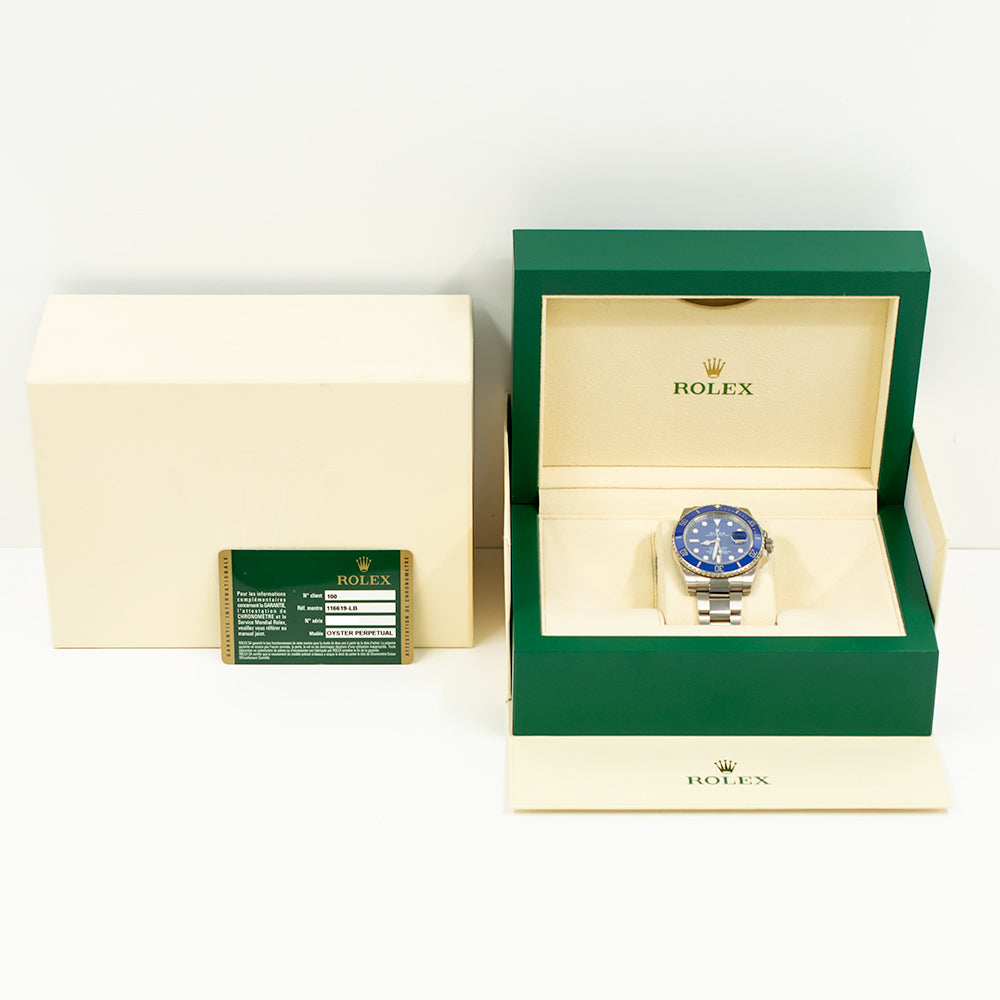 Rolex Submariner Date 40mm Smurf Dial 116619LB (2011)