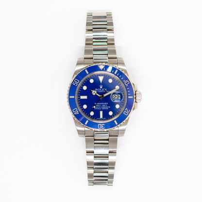 Rolex Submariner Date 40mm Smurf Dial 116619LB (2011)