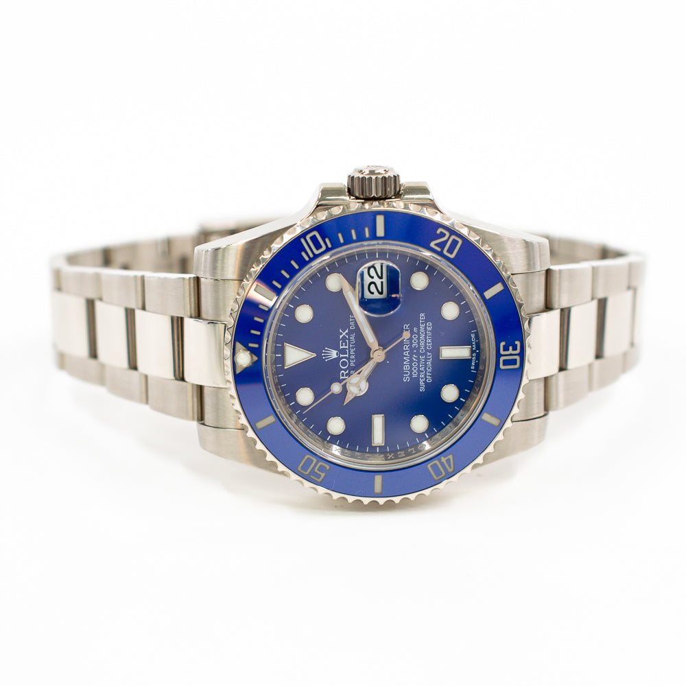 Rolex Submariner Date 40mm Smurf Dial 116619LB (2011)