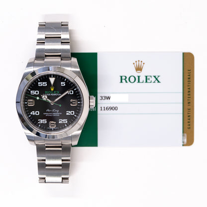 Rolex Air-King 40mm Black Dial 116900 (2019)