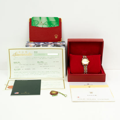 Rolex Lady Datejust 26mm Champagne Roman Dial 79173 (2001)