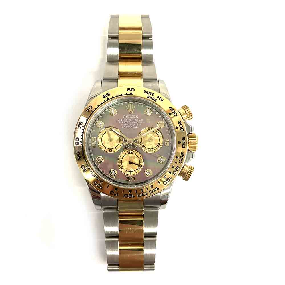 Rolex Daytona Black Mop Diamond Dial 116503