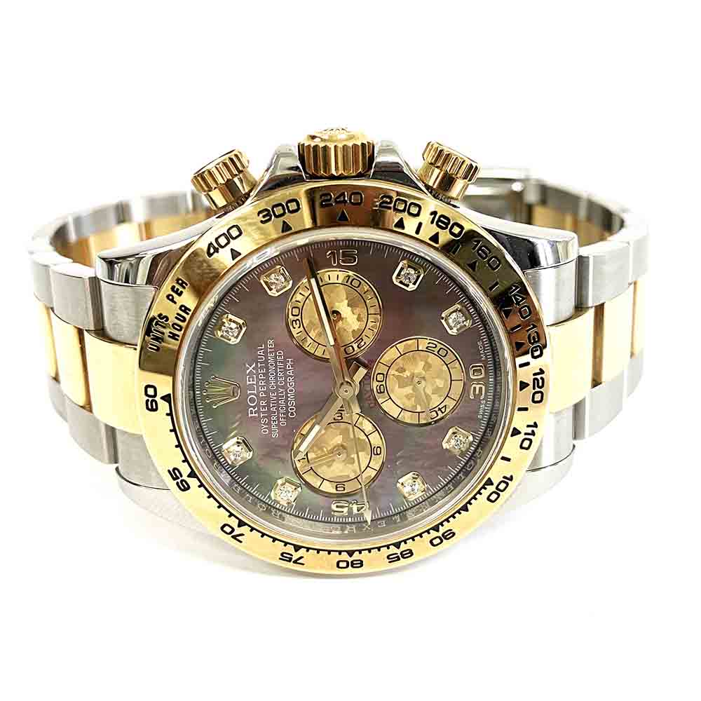 Rolex Daytona Black Mop Diamond Dial 116503