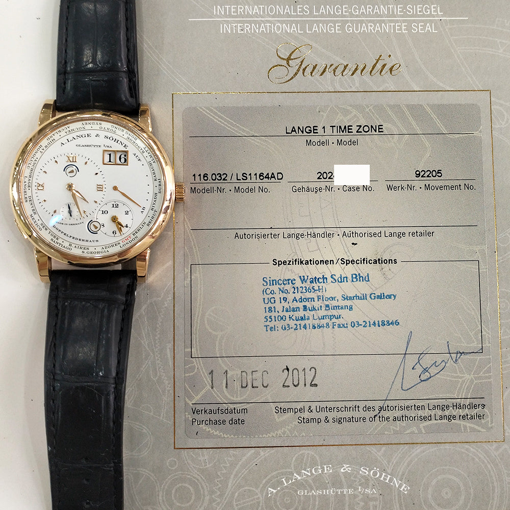 A. Lange & Söhne 116.032 (2012)