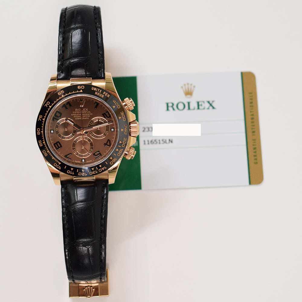 Rolex Daytona Black Dial 116515LN (2017)