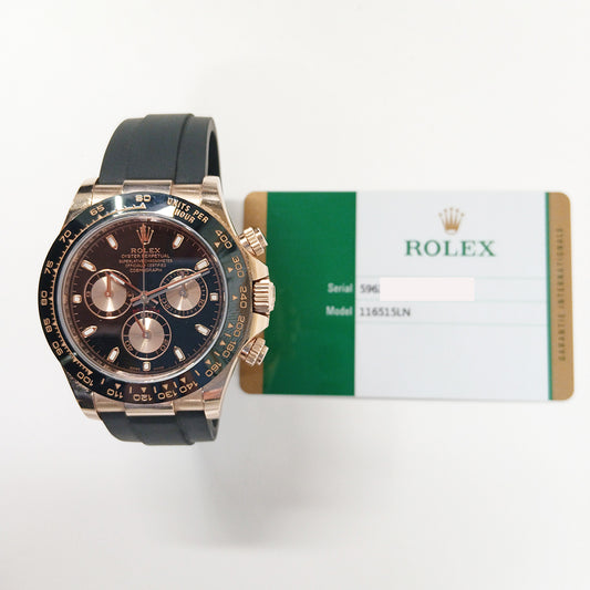 Rolex Daytona Black Dial 116515LN (2020)