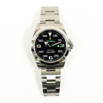 Rolex Air-King 40mm Black Dial 126900 (2025)