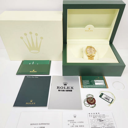 Rolex Day-Date "President" Champagne Diamond Dial 118238