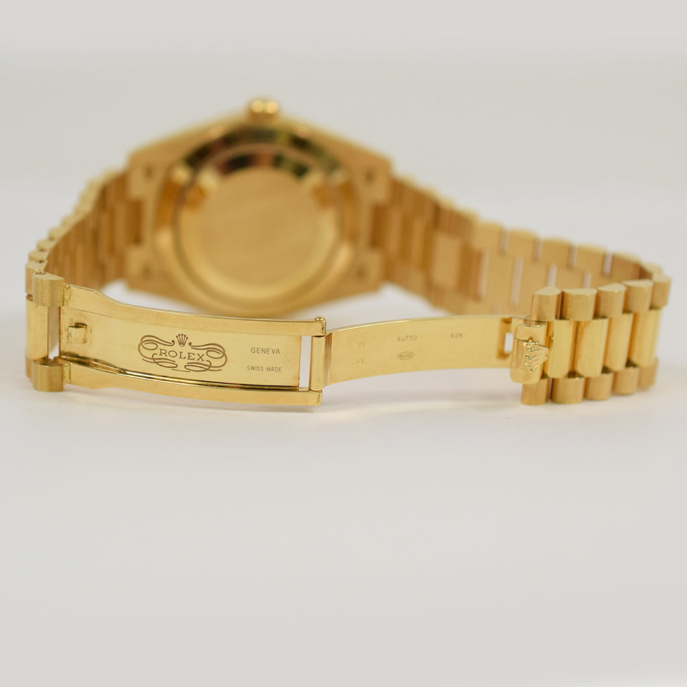 Rolex Day-Date 40mm Champagne Diamond Dial 228238A (2021)