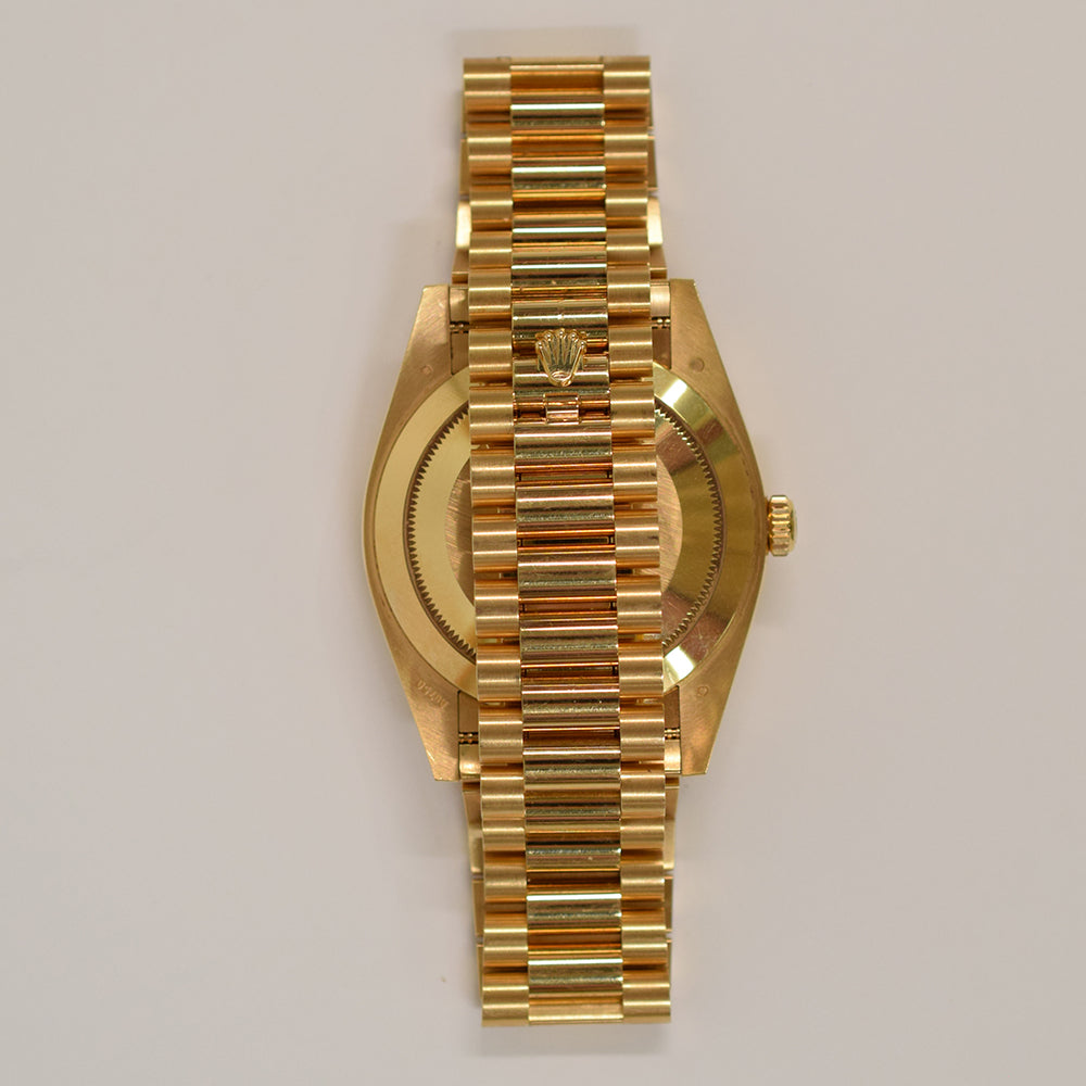 Rolex Day-Date 40mm Champagne Diamond Dial 228238A (2021)
