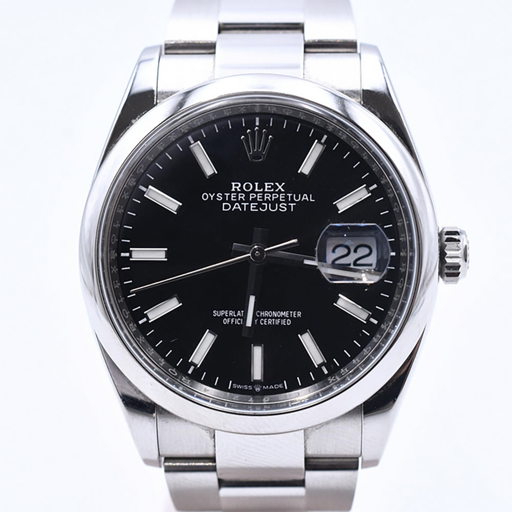 Rolex Datejust 36mm Black Dial 126200 (2019)