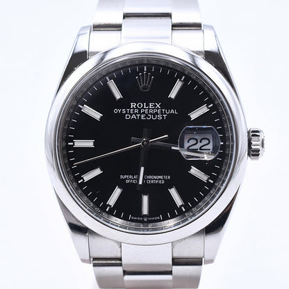 Rolex Datejust 36mm Black Dial 126200 (2019)