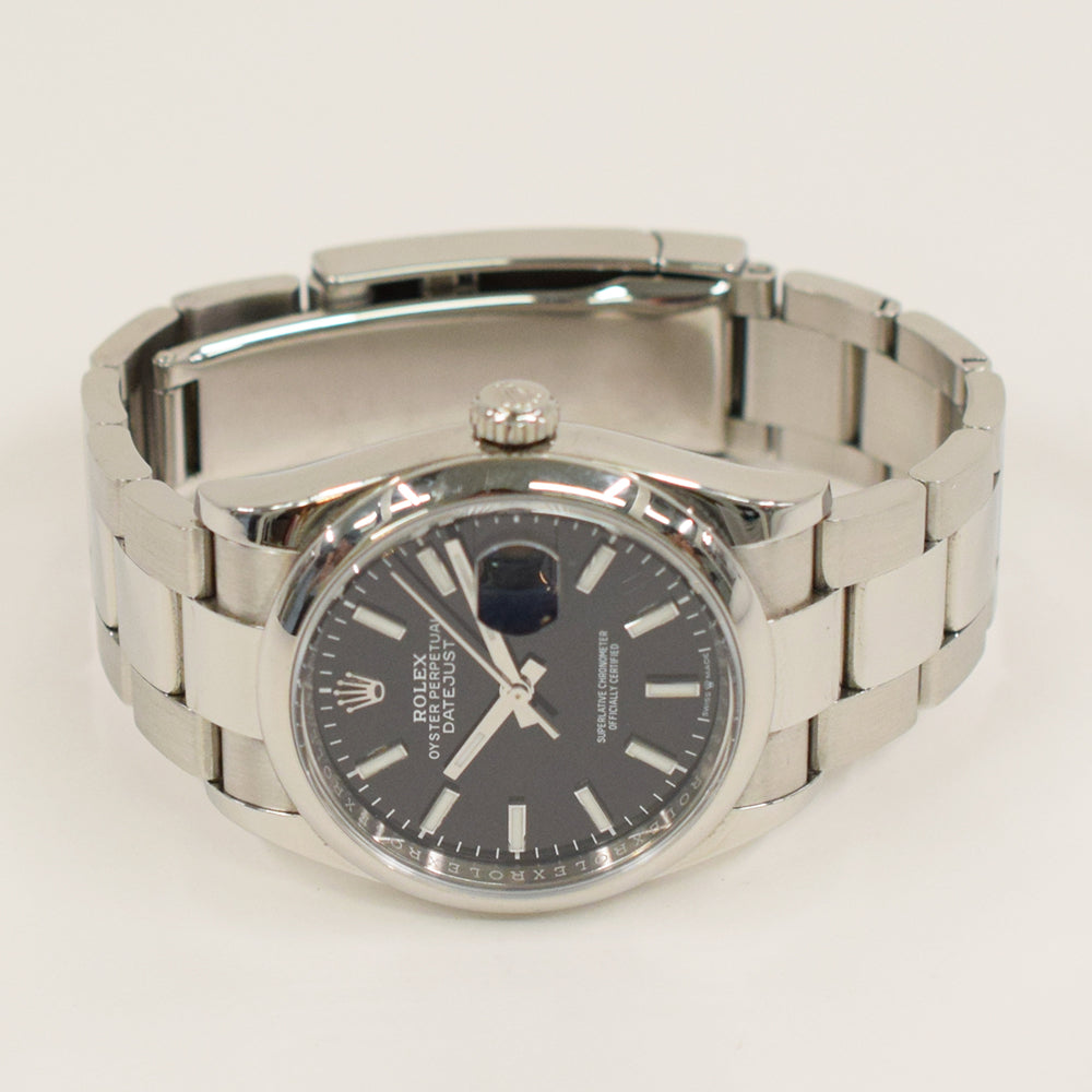 Rolex Datejust 36mm Black Dial 126200 (2019)