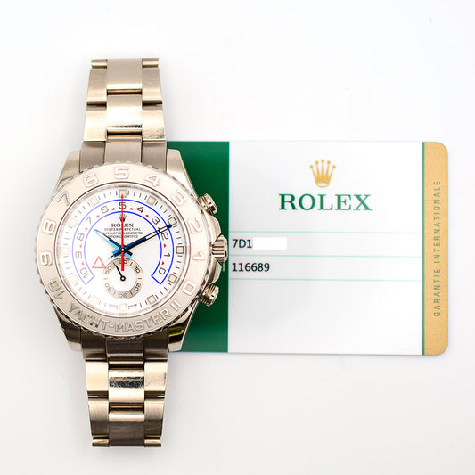 Rolex Yacht-Master II White Dial 116689 (2016)