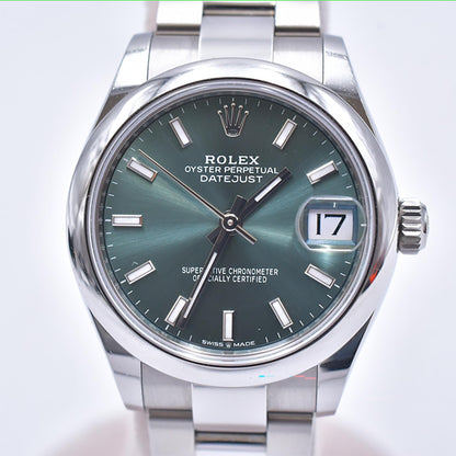 Rolex Datejust 31mm Mint Green Dial 278240 (2025)