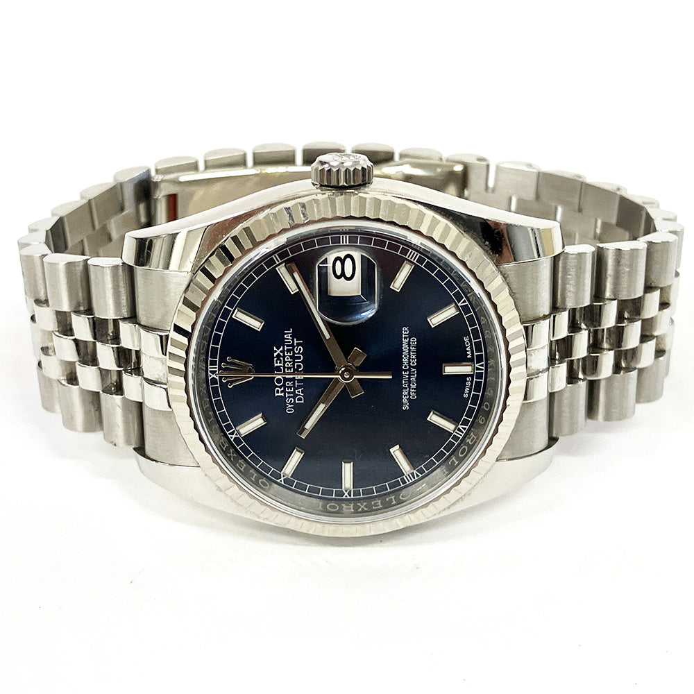 Rolex Datejust 36mm Blue Dial 116234