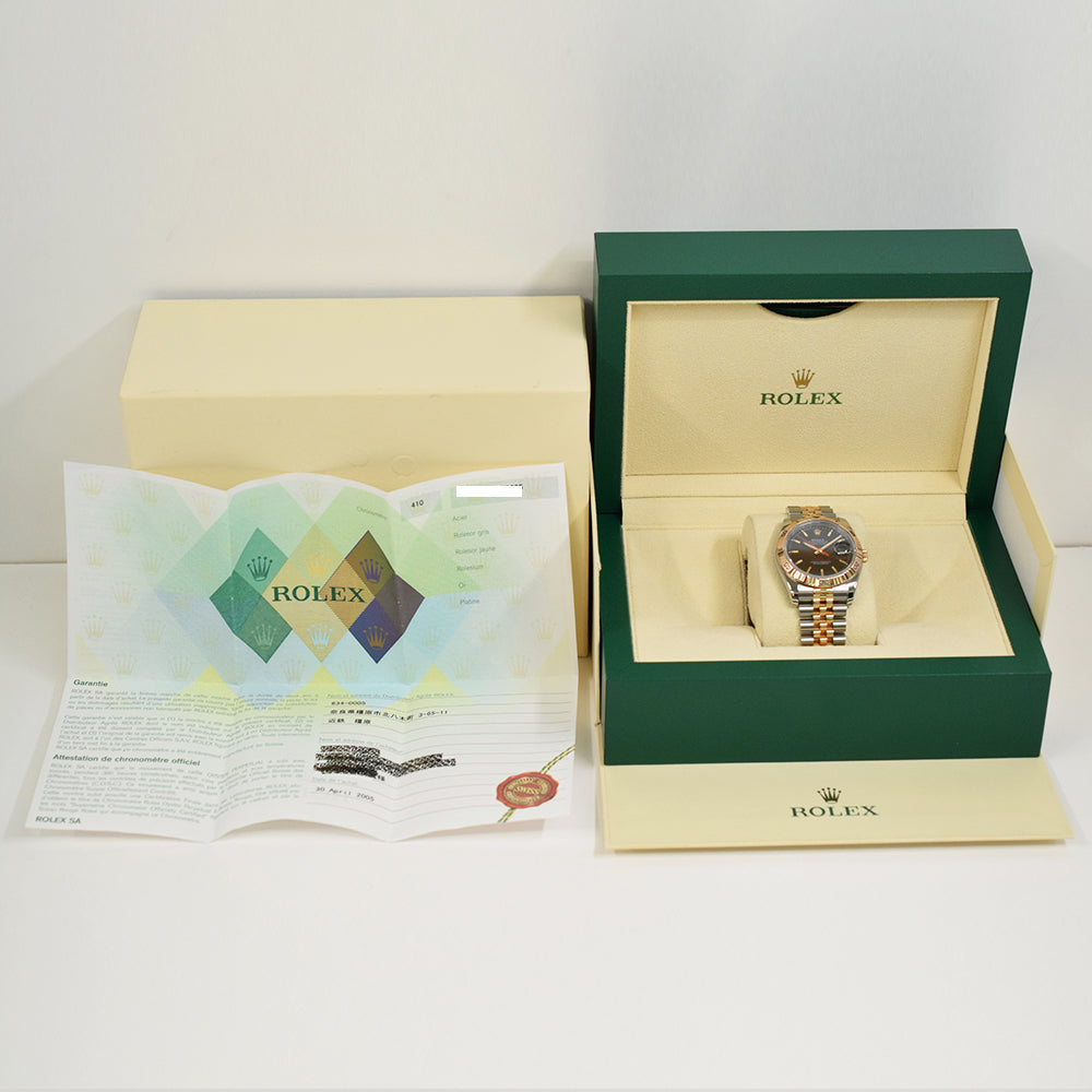 Rolex Datejust 36mm Black Dial 116261 (2005)