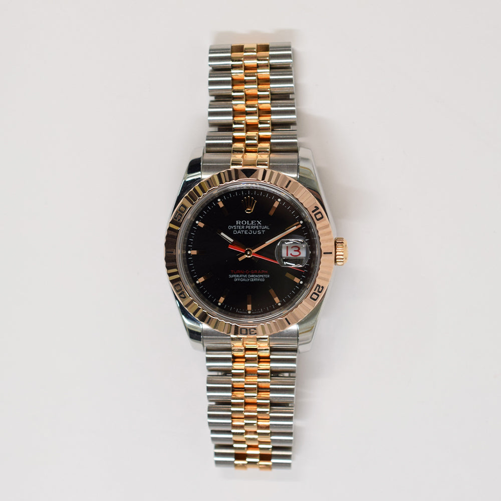 Rolex Datejust 36mm Black Dial 116261 (2005)