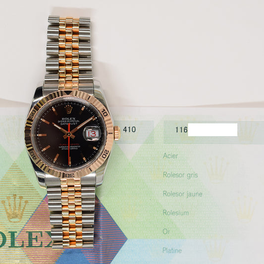 Rolex Datejust 36mm Black Dial 116261 (2005)
