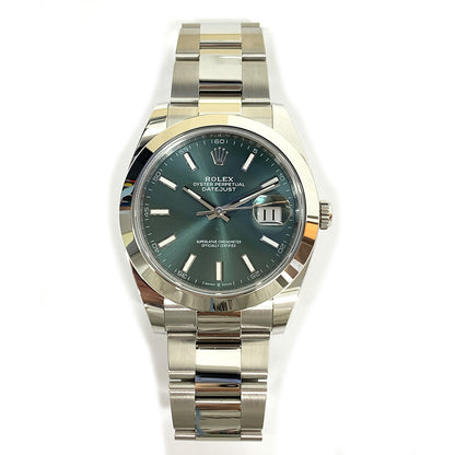 Rolex Datejust 41mm Green Dial 126300