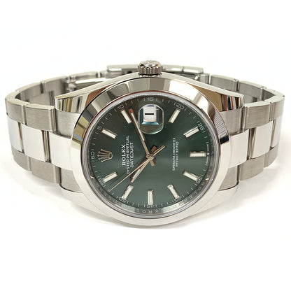 Rolex Datejust 41mm Green Dial 126300